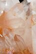 Tangerine Quartz Crystal Cluster - Madagascar #58828-3